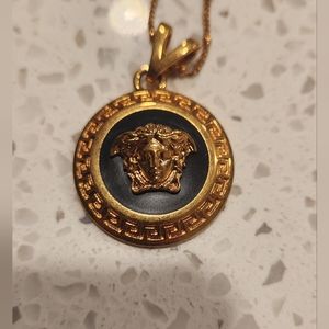 Versace Medusa Medallion Necklace